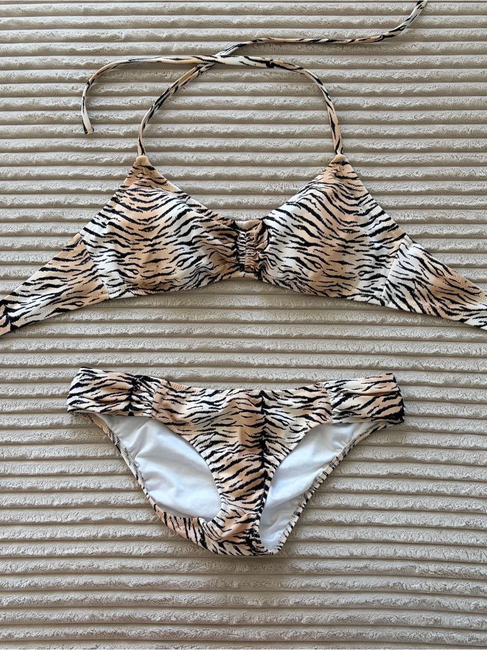 Early 2000’s Vintage Victoria’s Secret Tiger Print Bikini